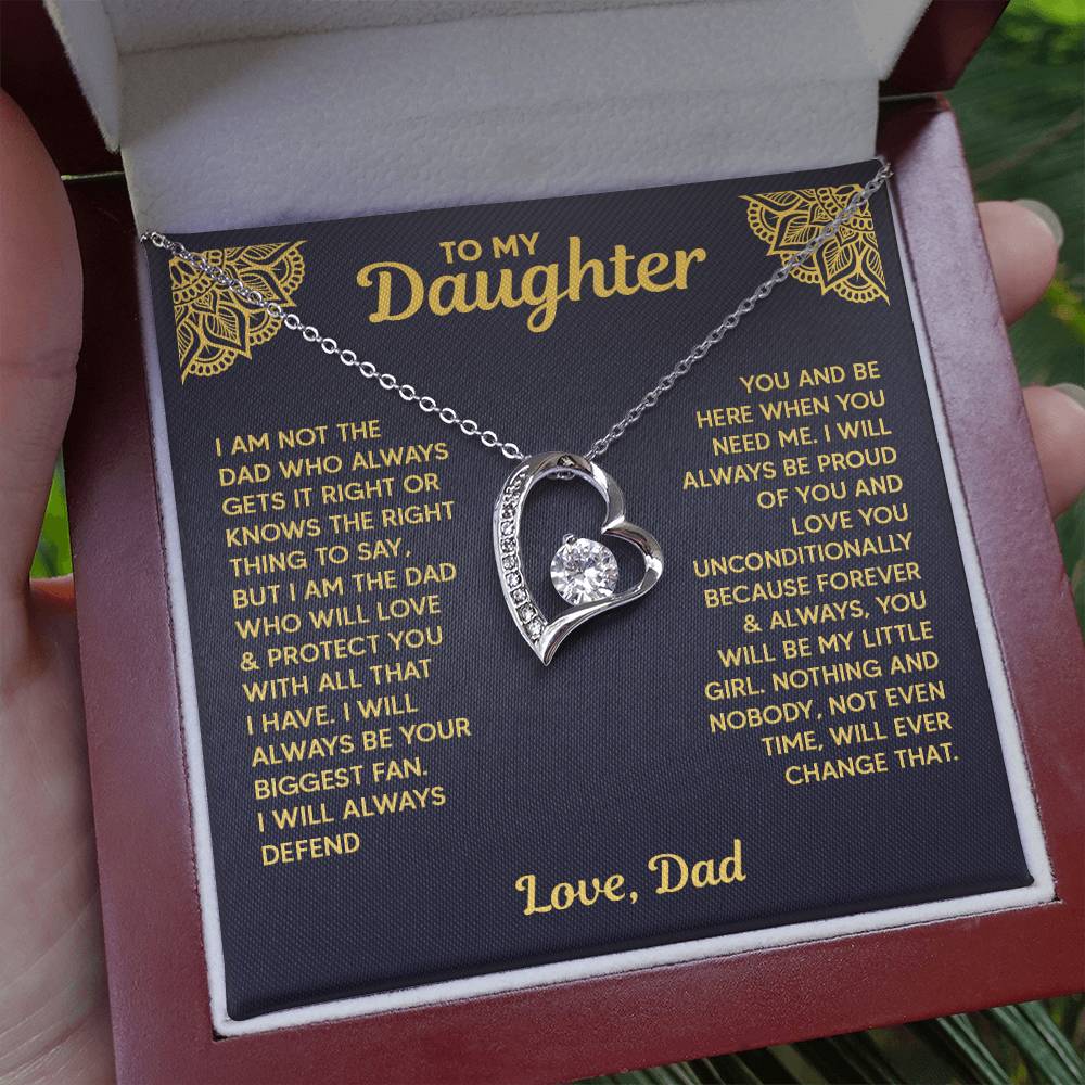 To My Daughter - Love Dad - Forever Love Gift Set