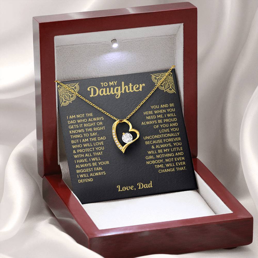 To My Daughter - Love Dad - Forever Love Gift Set