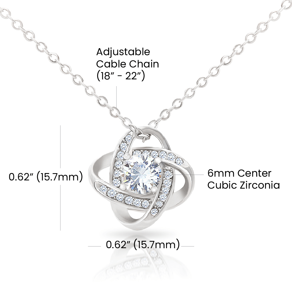 [Limited Edition] Trump Daughter LoveKnot Necklace Gift Set