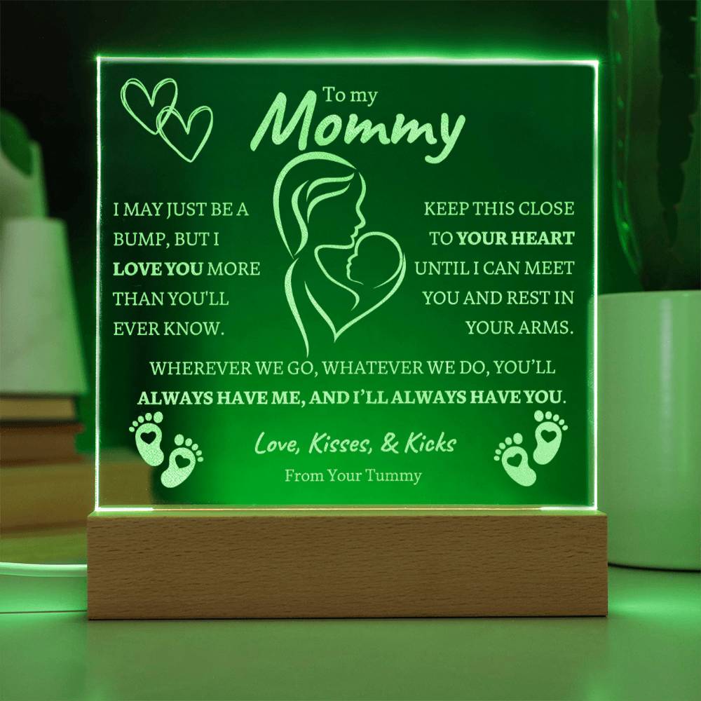 Baby Gift To Mom "You'll Always Have Me" Baby's First Night Light