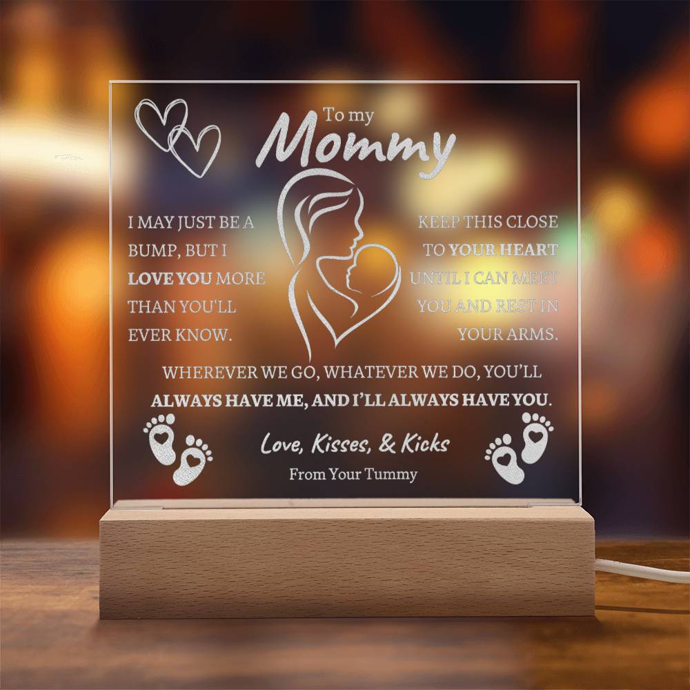 Baby Gift To Mom "You'll Always Have Me" Baby's First Night Light