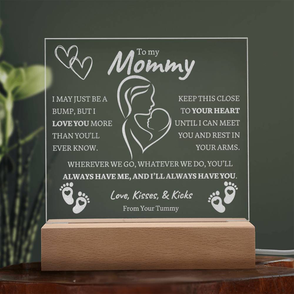 Baby Gift To Mom "You'll Always Have Me" Baby's First Night Light