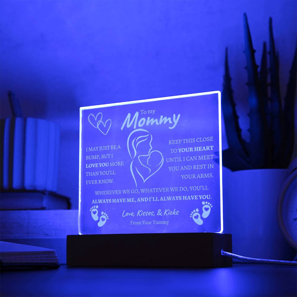 Baby Gift To Mom "You'll Always Have Me" Baby's First Night Light