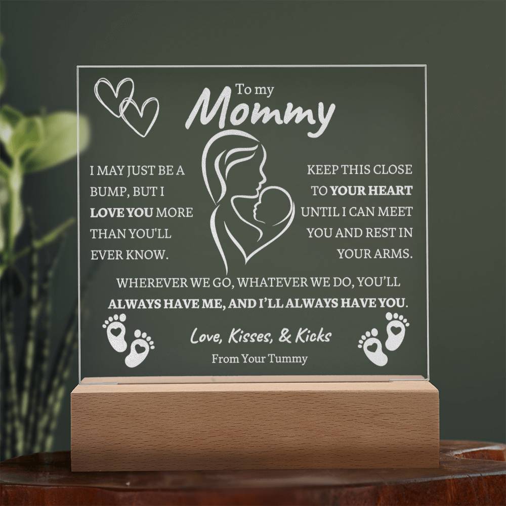 Baby Gift To Mom "You'll Always Have Me" Baby's First Night Light