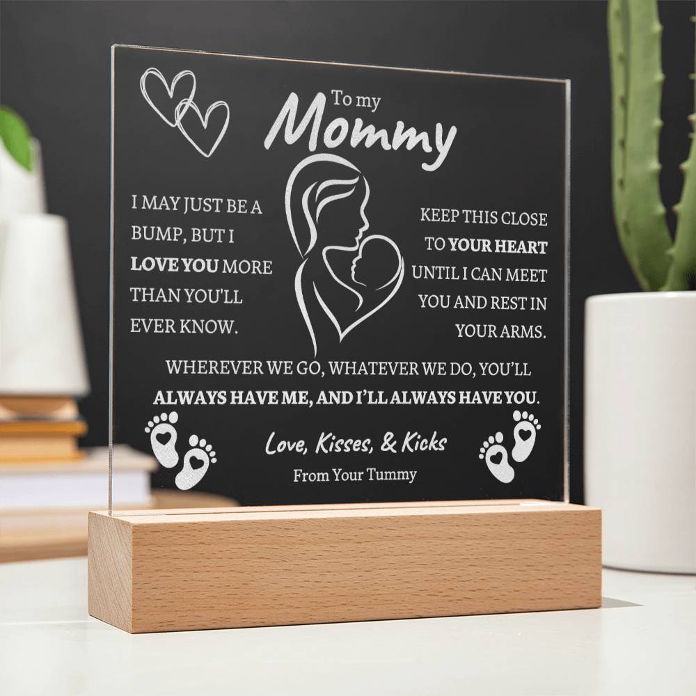 Baby Gift To Mom "You'll Always Have Me" Baby's First Night Light