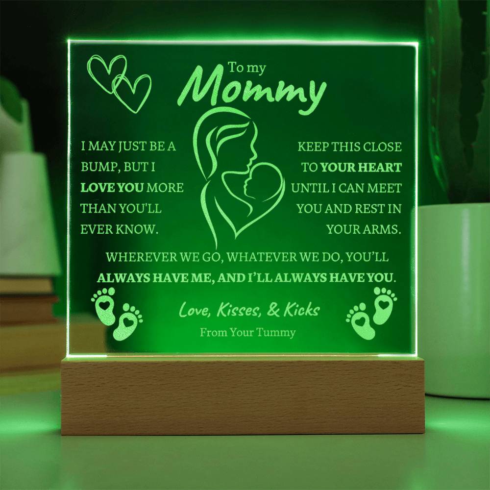 Baby Gift To Mom "You'll Always Have Me" Baby's First Night Light