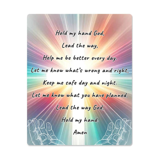 'Christian Child's Prayer' Premium  Metal Wall Art