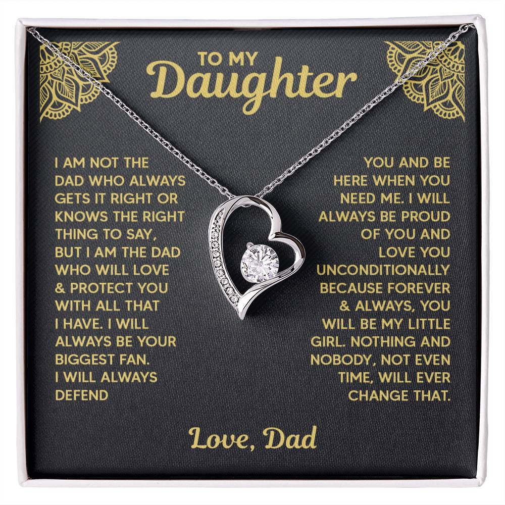 To My Daughter - Love Dad - Forever Love Gift Set