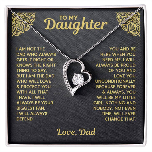 To My Daughter - Love Dad - Forever Love Gift Set