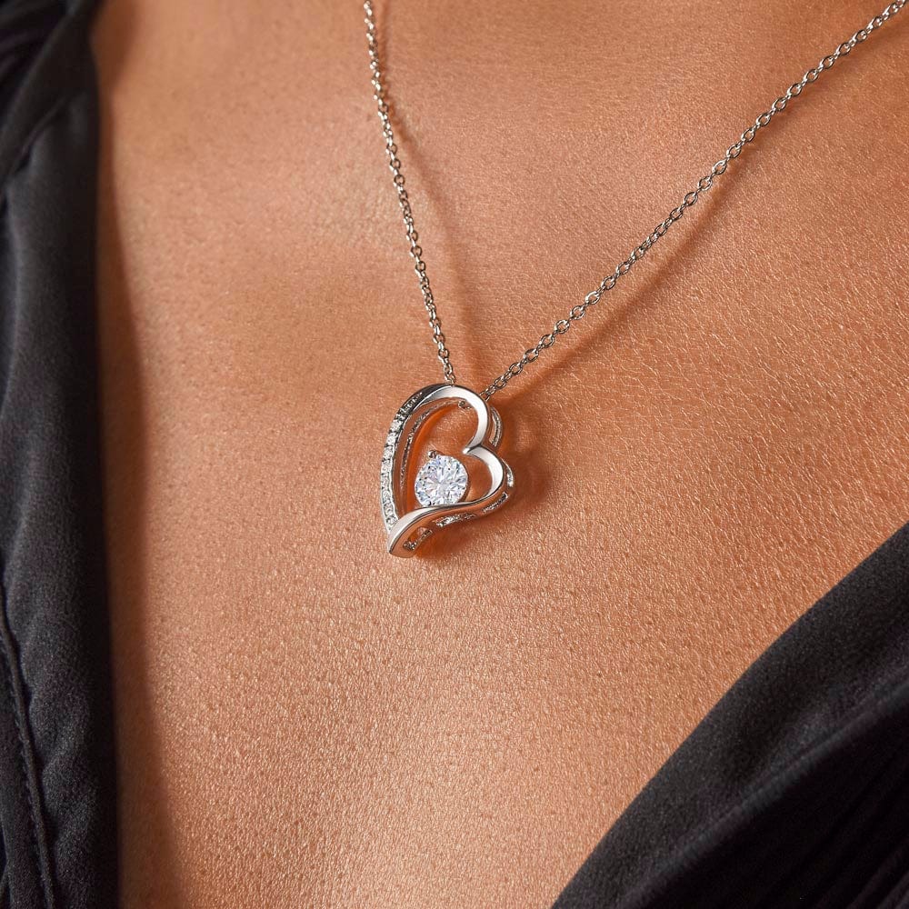 To My Beautiful Daughter - Most Beautiful Chapters Forever Love Necklace Set