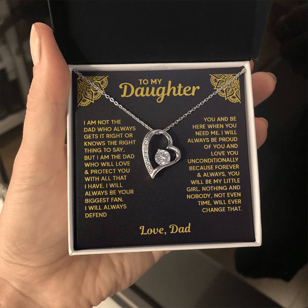 To My Daughter - Love Dad - Forever Love Gift Set