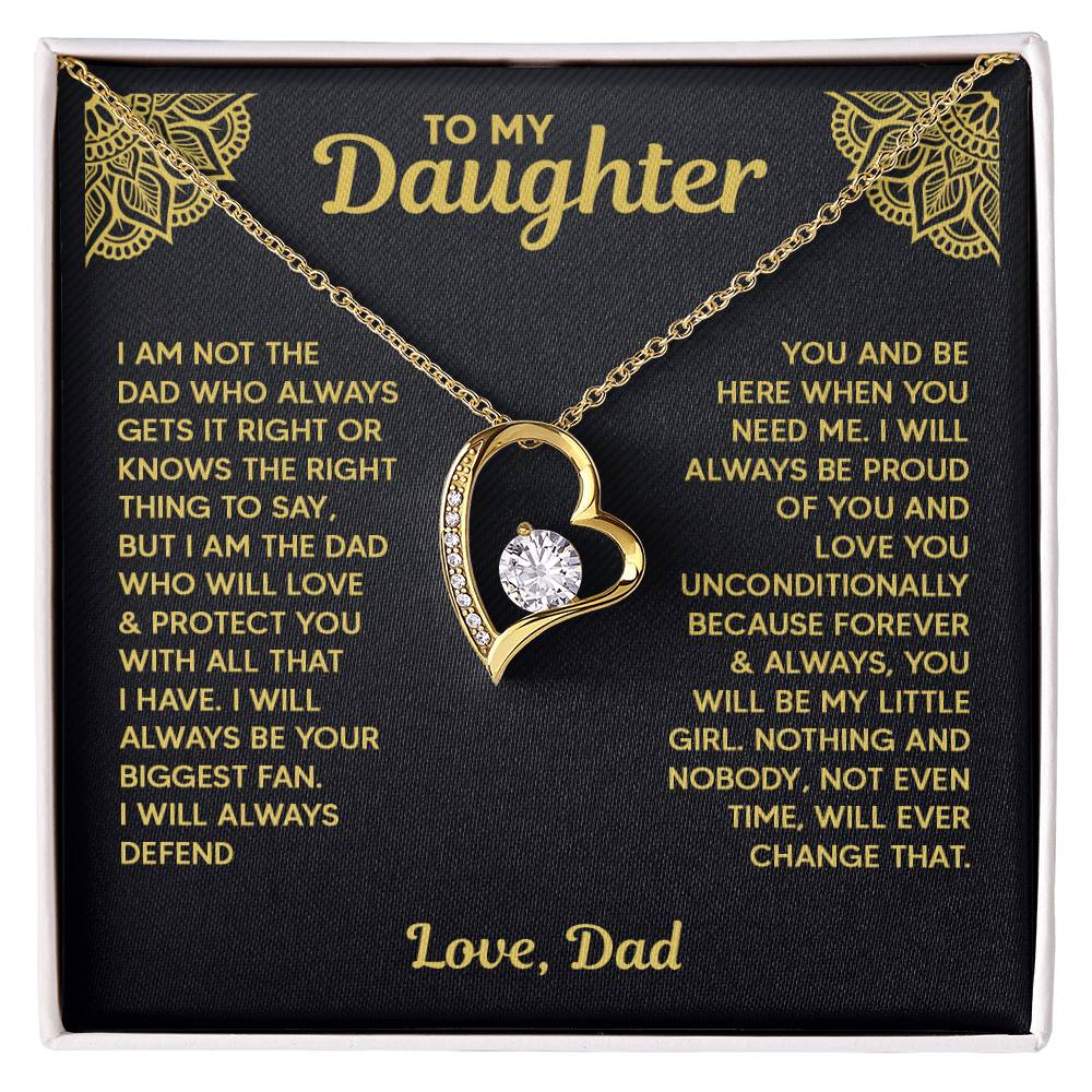 To My Daughter - Love Dad - Forever Love Gift Set