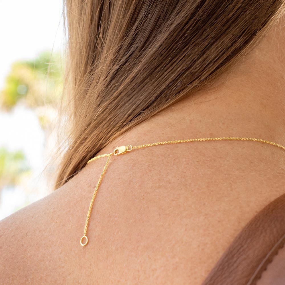Solid 10k Gold & Diamond | To My Mommy | Everlasting Love Necklace